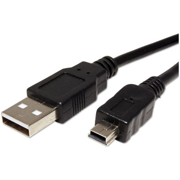 Kabel USB LAMA PLUS USB-A - miniUSB 3 m Czarny