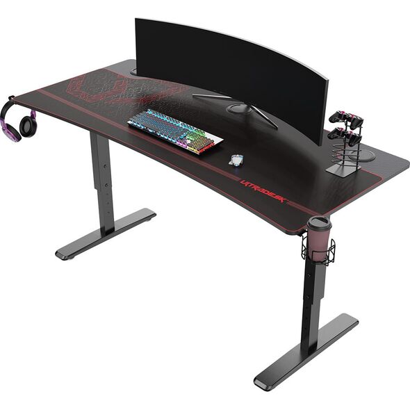 Biurko Ultradesk Cruiser Czerwone 160 cmx70 cm