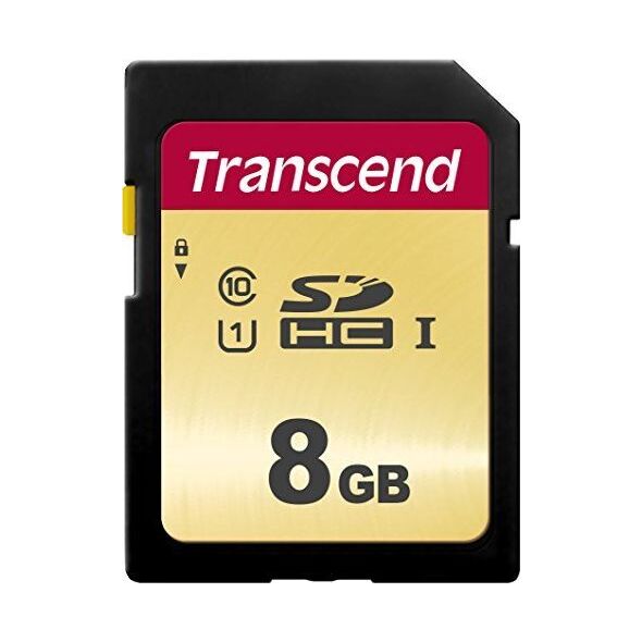 Karta Transcend 500S SDHC 8 GB Class 10 UHS-I/U1 V30 (TS8GSDC500S)