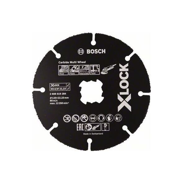 Bosch X-LOCK tarcza widiowa 125mm (2608619284)