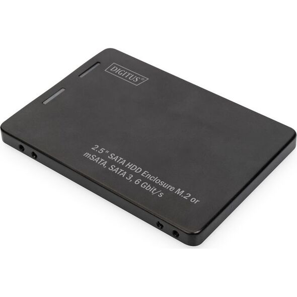 Kieszeń Digitus M.2 SATA / mSATA - 2.5" SATA III (DA-71118)