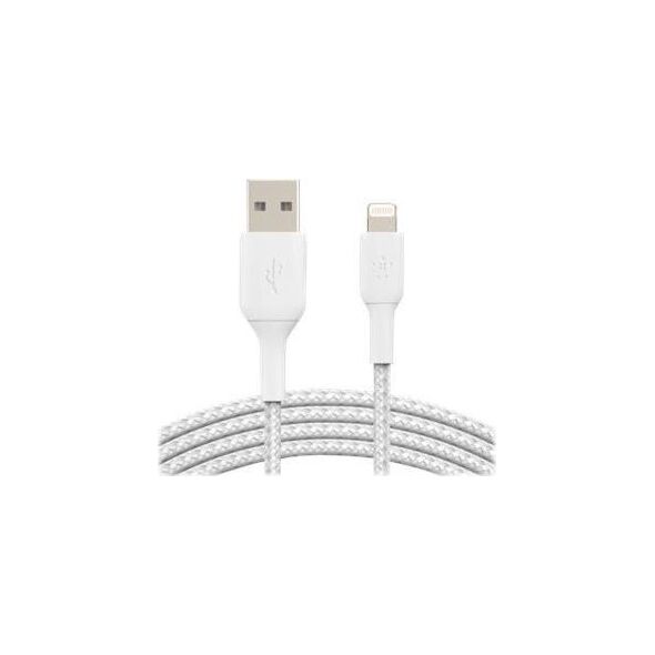 Kabel USB Belkin USB-A - Lightning 3 m Biały (CAA002bt3MWH)