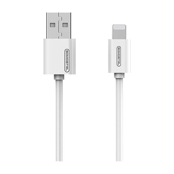 Kabel USB Somostel USB-A - Lightning 1.2 m Biały (27232)