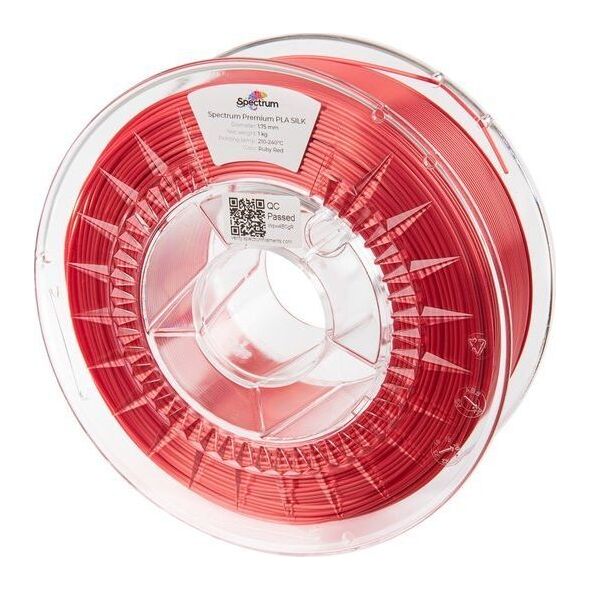 Spectrum Filament SILK PLA 1.75mm Ruby Red 1kg