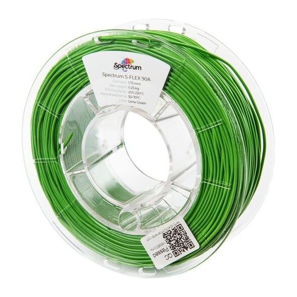 Spectrum Filament S-FLEX 90A Lime green 1,75 mm/0,25 kg