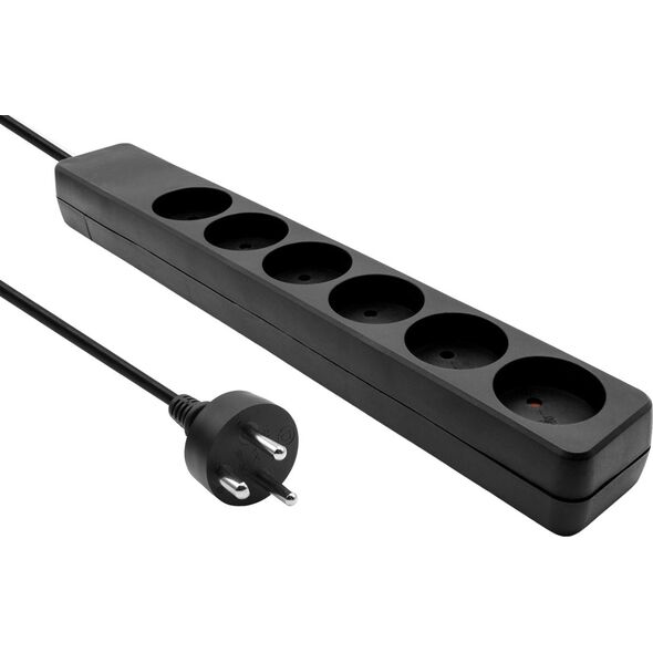 ProXtend Danish Power Strip 6 gniazd 10 m czarna