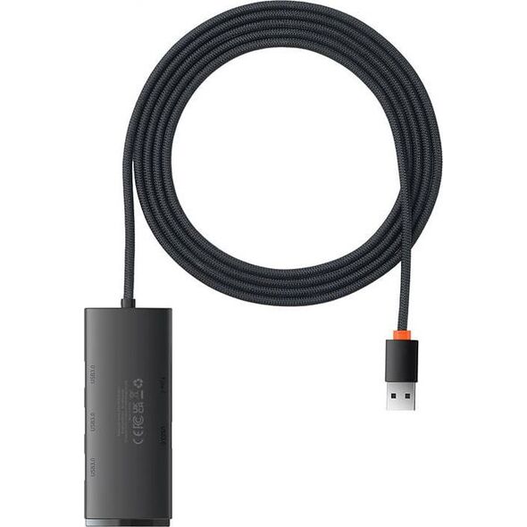 HUB USB Baseus Lite Series 1x USB-C  + 4x USB-A 3.0 (WKQX030201)