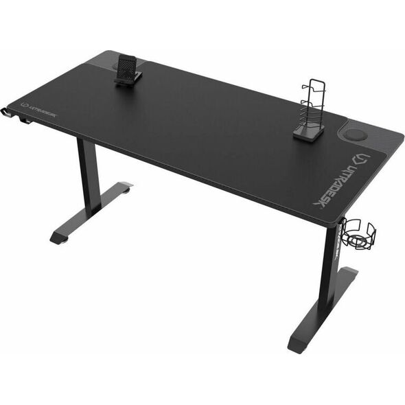 Biurko Ultradesk Momentum Czarne 152 cmx70 cm