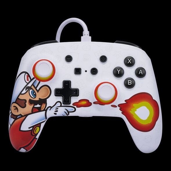 Pad PowerA PowerA SWITCH Pad przewodowy Enhanced Fireball Mario