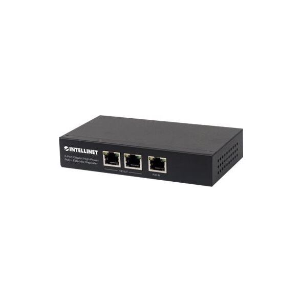 Intellinet Network Solutions Intellinet PoE+ Extender 2-Port Gigabit High-Power bis 100m - 561266