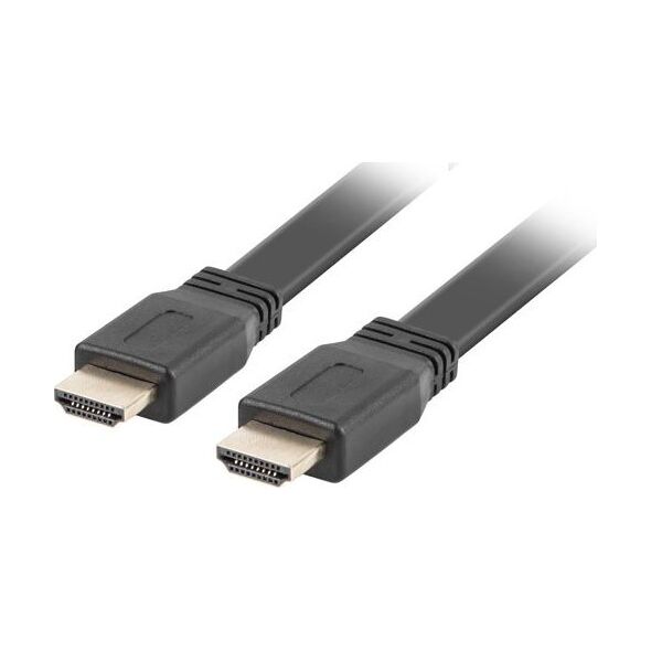 Kabel Lanberg HDMI - HDMI 1.8m czarny (CA-HDMI-21CU-0018-BK)