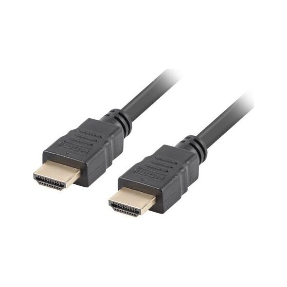 Kabel Lanberg HDMI - HDMI 5m czarny (CA-HDMI-11CC-0050-BK)