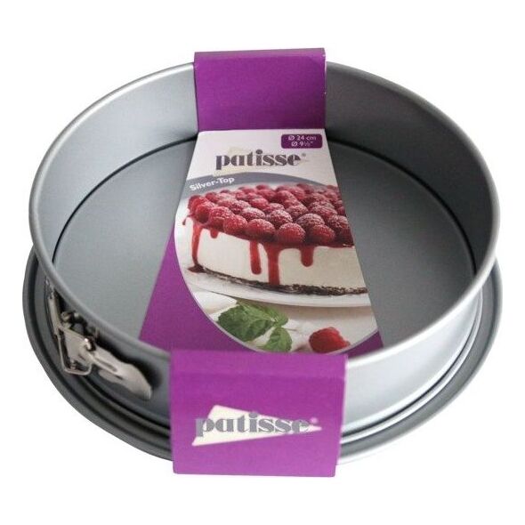 Patisse Tortownica z rantem 24 cm Patisse Silver Top uniwersalny