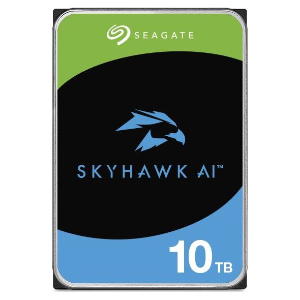 Dysk serwerowy Seagate SkyHawk AI 10TB 3.5'' SATA III (6 Gb/s)  (ST10000VE001)