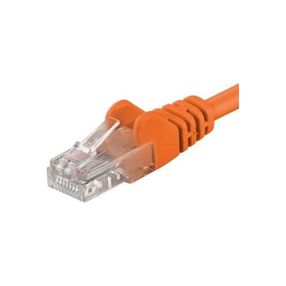 PremiumCord PREMIUMCORD Patch kabel UTP RJ45-RJ45 CAT5e 0.25m pomarańczowy