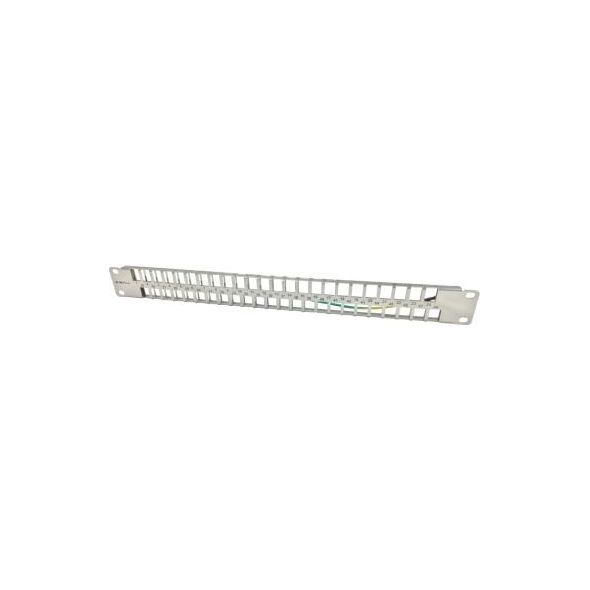 Alantec Patch panel 19" modularny 48 portów 1U z podporą niewyposażony ALANTEC