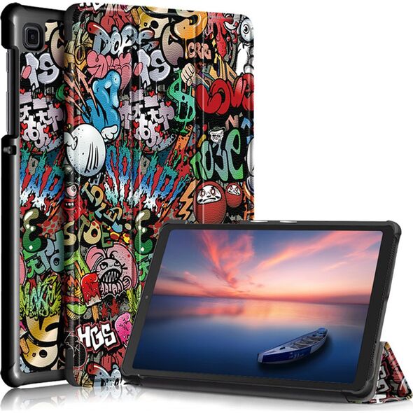 Etui na tablet Strado Graficzne Smart Case do Samsung Galaxy Tab A7 Lite