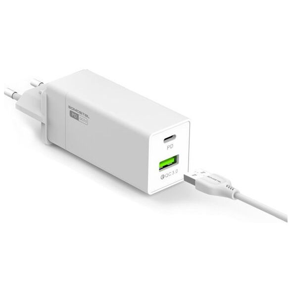 Ładowarka Somostel SMS-A80 1x USB-A 1x USB-C 3 A (30349)