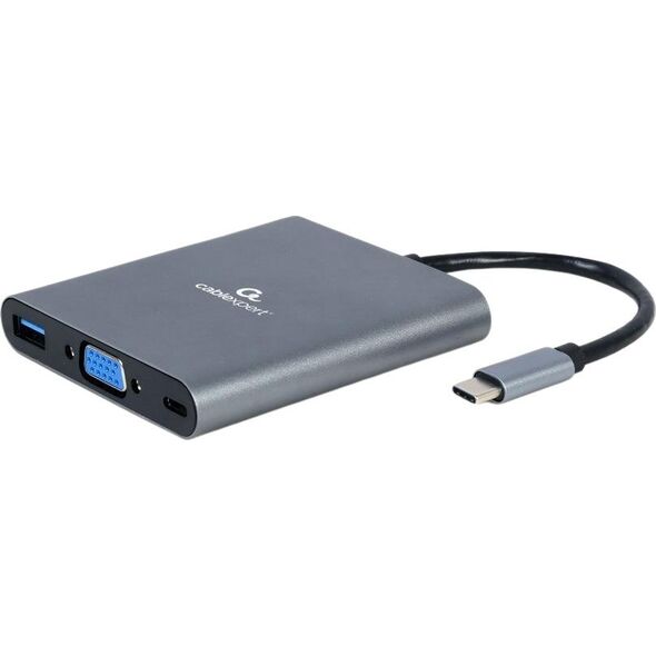 Stacja/replikator Cablexpert USB-C (A-CM-COMBO6-01)