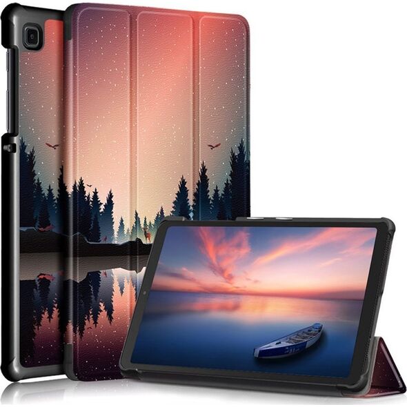 Etui na tablet Strado Etui Graficzne Smart Case do Samsung Galaxy Tab A7 Lite 8.7 T220/T225 (Night Lake) uniwersalny