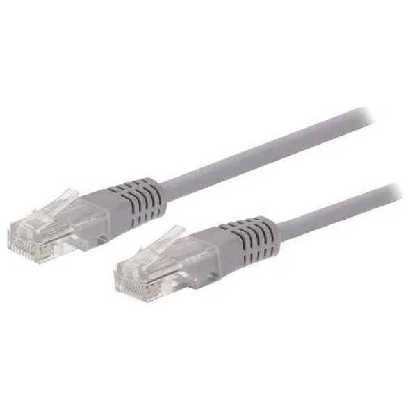 C-Tech Kabel C-TECH patchcord Cat5e, UTP, šedý, 2m