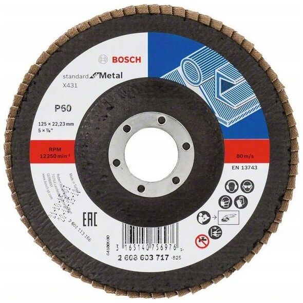 Bosch SCIERNICA TALERZ. 125/ 60 X431 STANDARD FOR METAL BOSCH