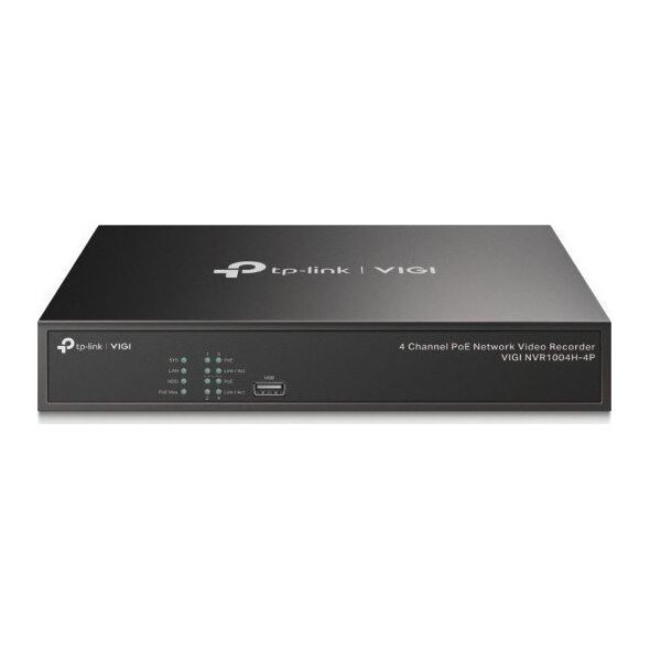 Rejestrator TP-Link Rejestrator VIGI NVR1004H-4P 4 kanały