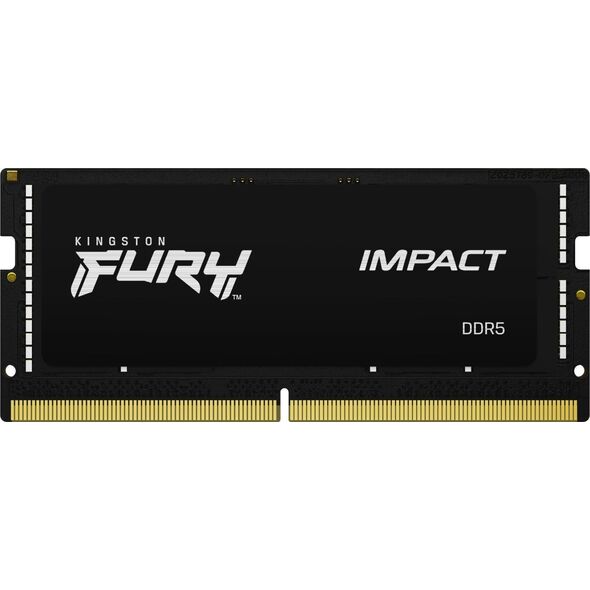 Pamięć do laptopa Kingston Fury Impact, SODIMM, DDR5, 16 GB, 5600 MHz, CL40 (KF556S40IB-16)