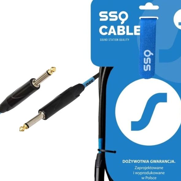 Kabel SSQ SSQ JMPJMP7 Event - Jack mono prosty 6.3 / Jack mono prosty 6.3