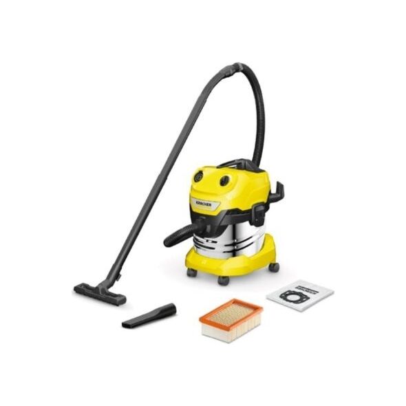 Odkurzacz przemysłowy Karcher Sauso-drėgno valymo siurblys Karcher WD 4 S V-20/5/22| 1000 W