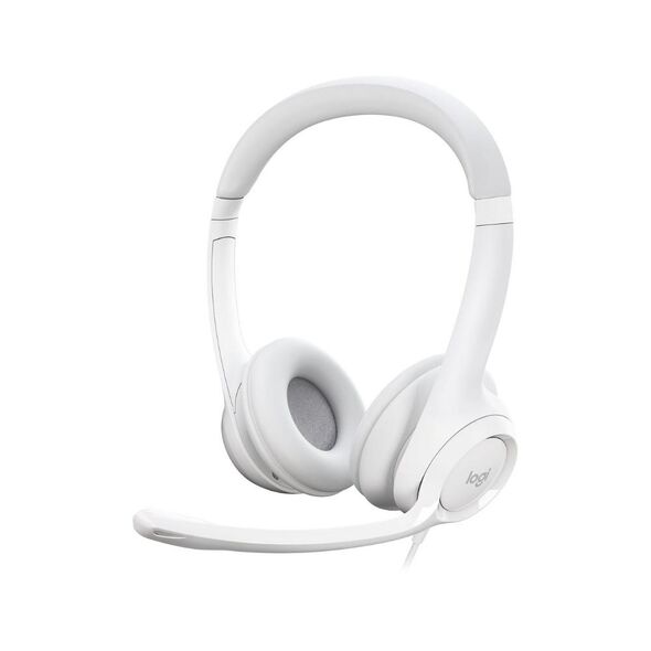 Logitech H390 On Ear Multimedia Ακουστικά White (981-001286) (LOGH390WH) έως 12 άτοκες Δόσεις