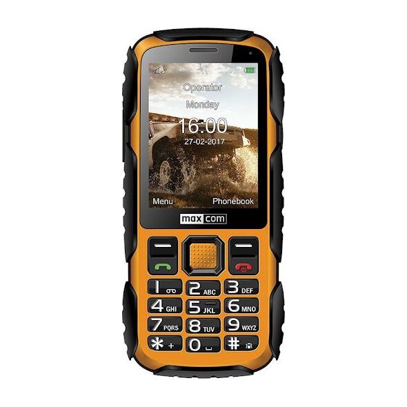 Telefon komórkowy Maxcom MM920 Dual SIM Czarno-żółty