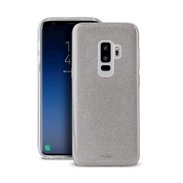 TelForceOne Puro etui Samsung Galaxy S9+ srebrne (AKGAOETUPUR00012)