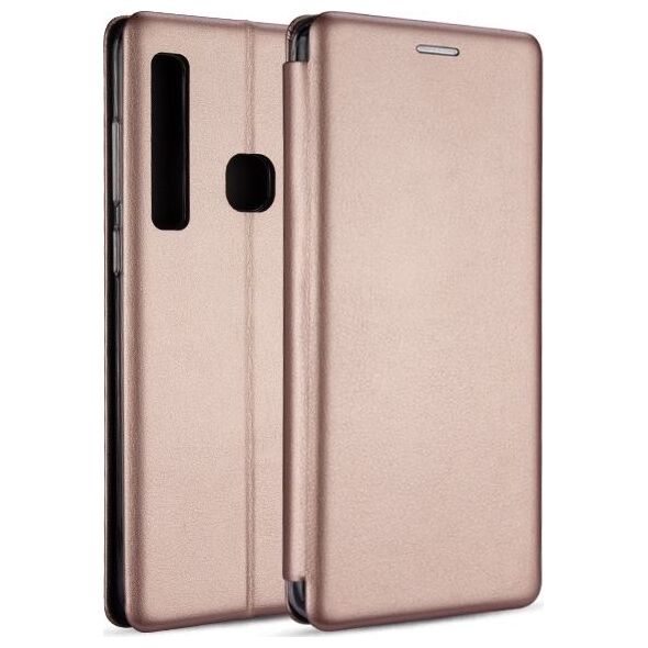 Etui Book Magnetic Huawei Mate 20 różowo-złoty/rose gold