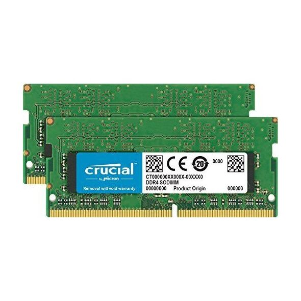 Pamięć dedykowana Crucial SODIMM, DDR4, 16 GB, 2666 MHz, CL19 (CT2K8G4S266M)