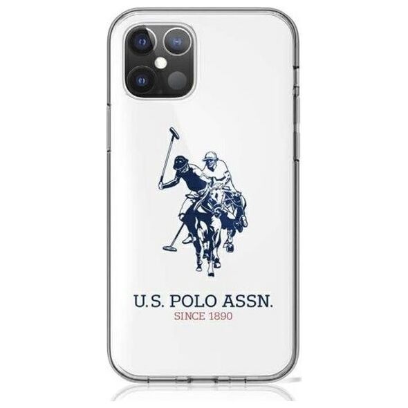 U.S. Polo Assn US Polo USHCP12LTPUHRWH iPhone 12 Pro Max 6,7" biały/white Shiny Big Logo