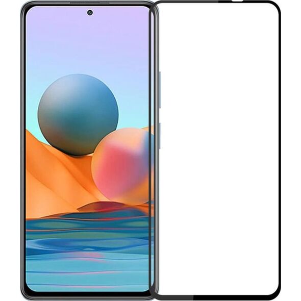 Szkło Hartowane 5D XIAOMI REDMI NOTE 10 PRO Full Glue czarne