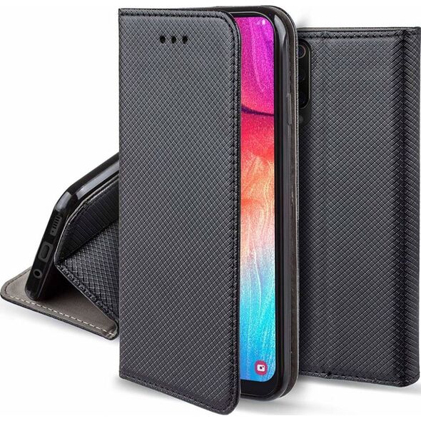 Etui SAMSUNG GALAXY A22 4G portfel z klapką Flip Magnet czarne