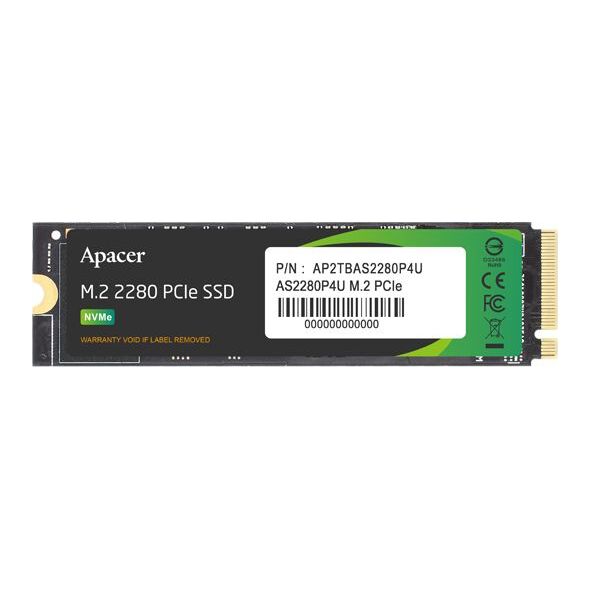 Dysk SSD Apacer AS2280P4U 256GB M.2 2280 PCI-E x4 Gen3 NVMe (AP256GAS2280P4U-1)