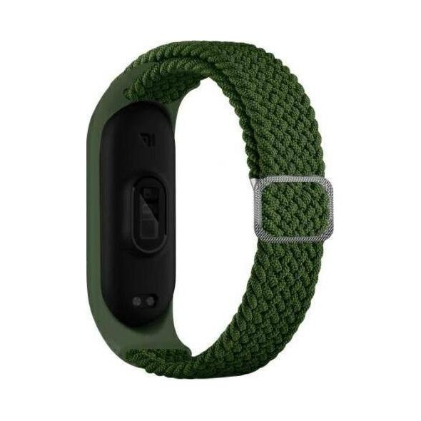 Beline Beline pasek Mi Band 3/4 Textile zielony/green