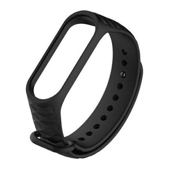 Beline Beline pasek Mi Band 3/4 czarny/black ver2