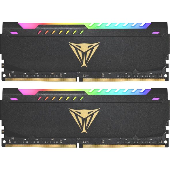 Pamięć Patriot Viper Steel RGB, DDR4, 16 GB, 3600MHz, CL18 (PVSR416G360C8K                 )