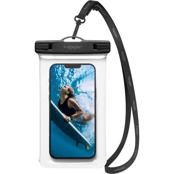 Spigen SPIGEN A601 UNIVERSAL WATERPROOF CASE CRYSTAL CLEAR