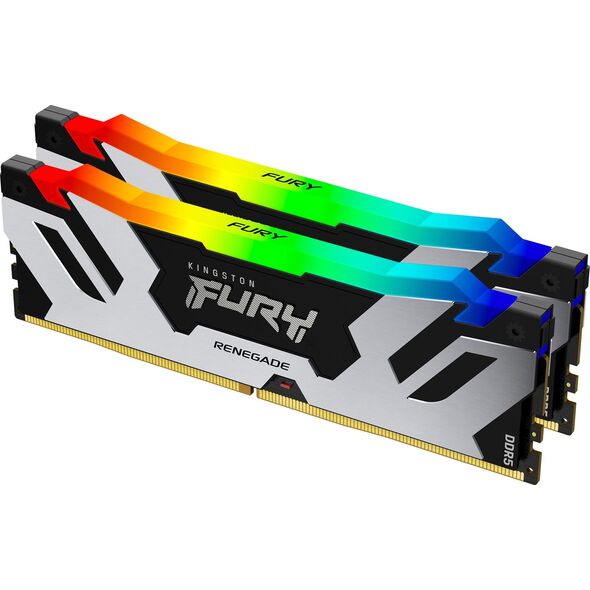 Pamięć Kingston Fury Renegade RGB, DDR5, 32 GB, 6000MHz, CL32 (KF560C32RSAK2-32)