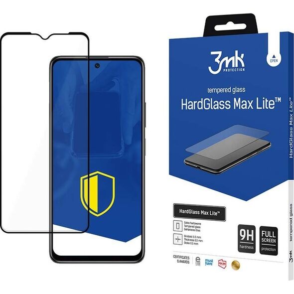 3MK Szkło hartowane 3MK HardGlass Max Lite Xiaomi POCO M4 5G czarne