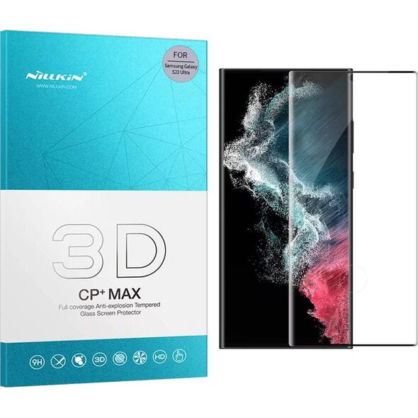 Nillkin Szkło hartowane Nillkin 3D CP+ Max Samsung Galaxy S23 Ultra