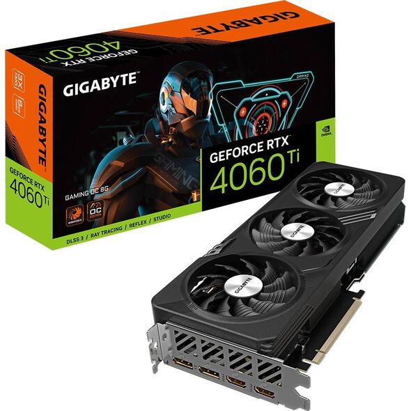 Karta graficzna Gigabyte GeForce RTX­­ 4060 Ti Gaming OC 8GB GDDR6 (GV-N406TGAMING OC-8GD)