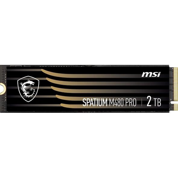 Dysk SSD MSI Spatium M480 Pro 2TB M.2 2280 PCI-E x4 Gen4 NVMe (S78-440Q600-P83)