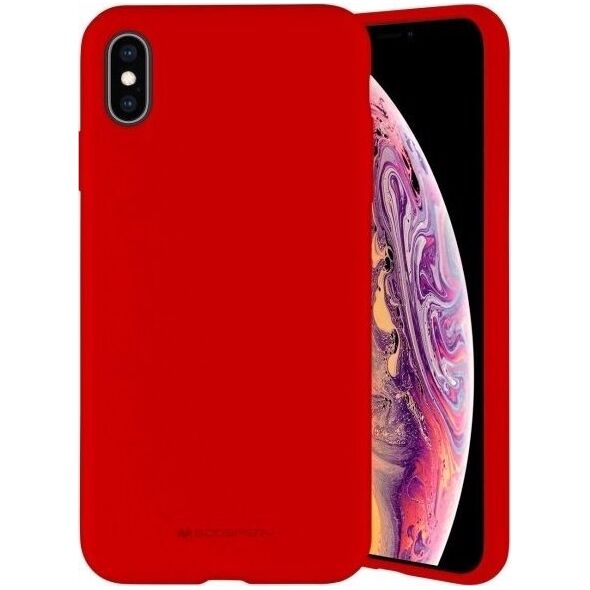 Mercury MERCURY SILICONE CASE IPHONE 15 PRO MAX (6.7), RED / CZERWONY