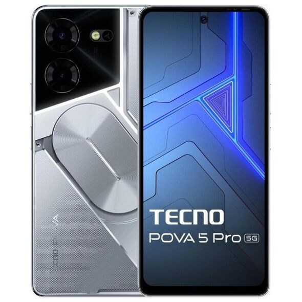 Smartfon Tecno Pova 5 Pro 5G 8/256GB Srebrny  (LH8n 256+8 Silver Fantasy)